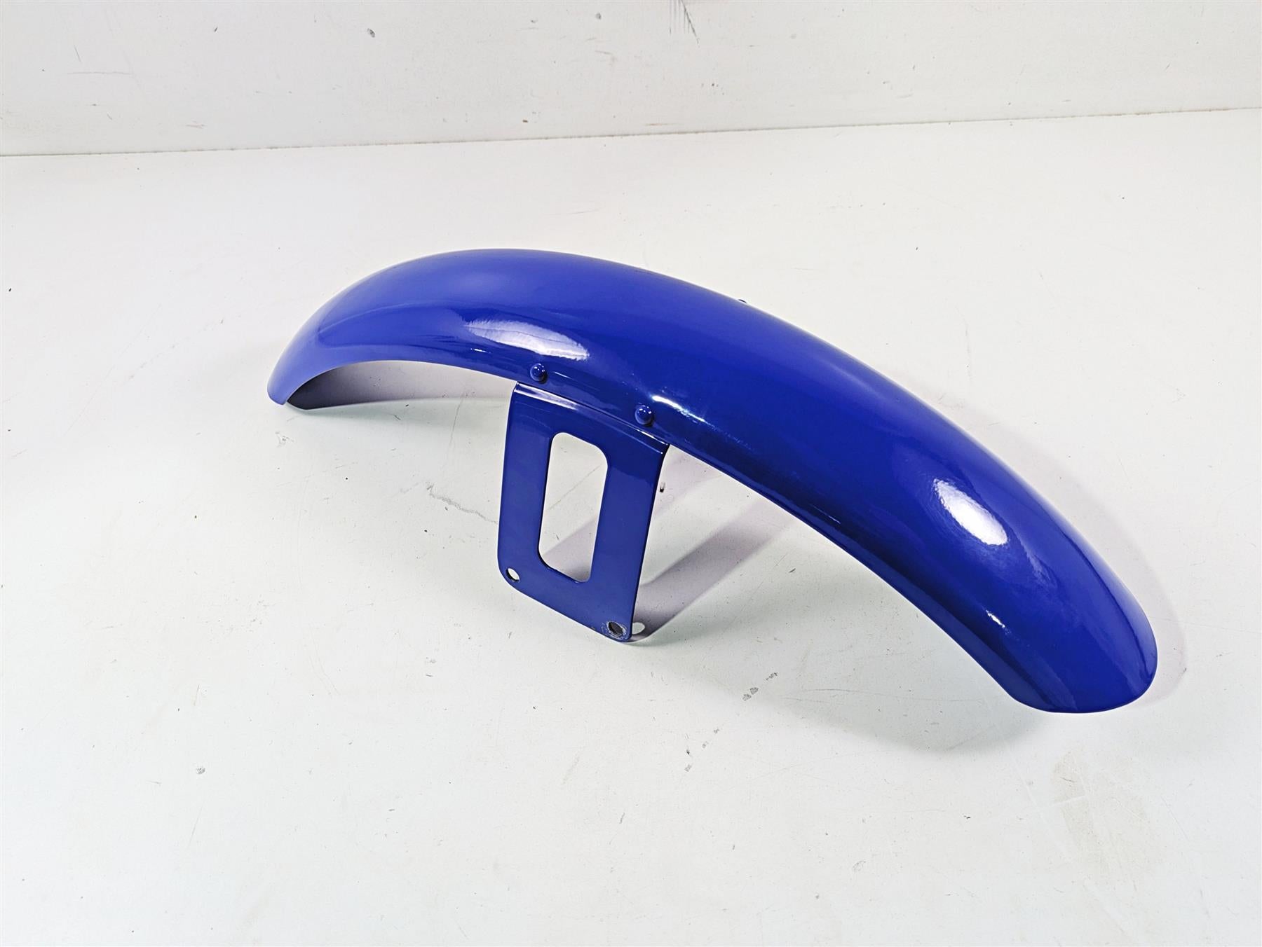 2008 Ultima Motorcycles Fat Bastard Front Fender Blue - for 21
