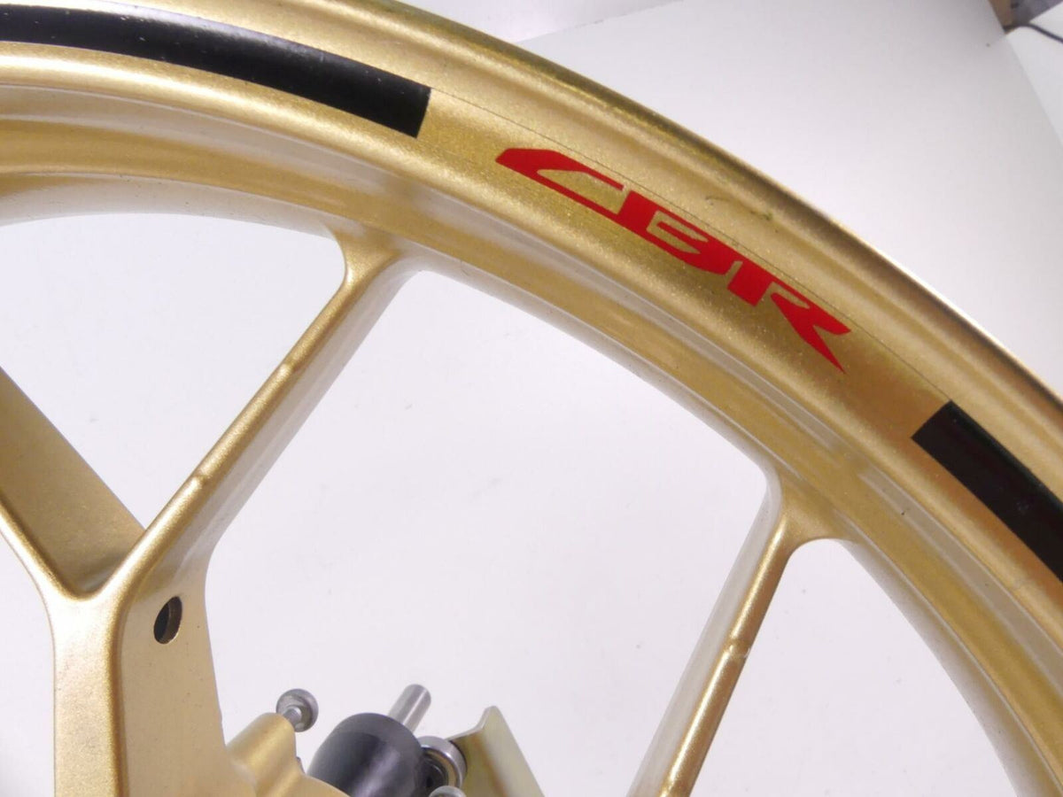2014 Honda CBR1000 SP Fireblade Straight Front Wheel Rim 17x3.5 44650-MGP-306ZA {{ shop.shopifyCountryName }} - Mototech271