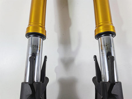 2008 Yamaha YZF R1 RN19 Straight Golden Front Forks Triple Tree Set 4C8-23102-00-00 {{ shop.shopifyCountryName }} - Mototech271