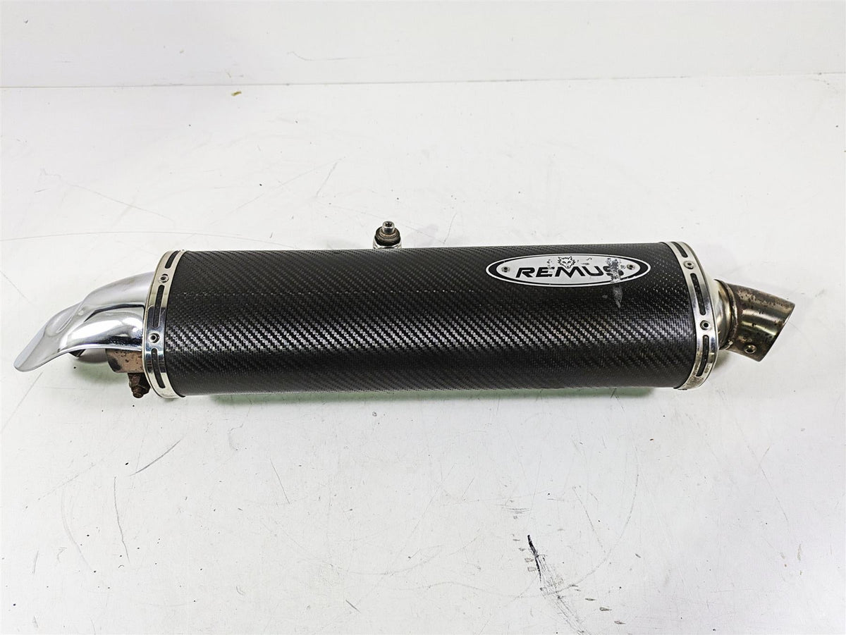 2004 BMW R1150GS R21 Remus Carbon Fiber Exhaust Muffler Pipe & DB Eater RV1 2039 {{ shop.shopifyCountryName }} - Mototech271