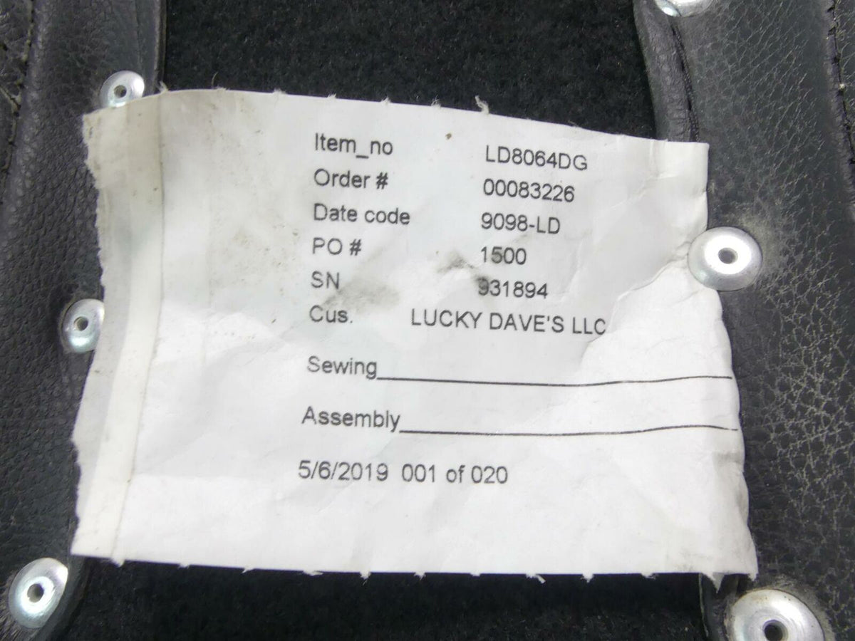 2017 Harley FXDLS Dyna Low Rider Lucky Daves Driver Seat Saddle - Read LD8064DG {{ shop.shopifyCountryName }} - Mototech271