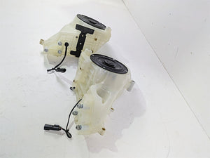 2015 Harley Touring FLHTKL Electra Glide Left Right Speaker Housing Set 57000175