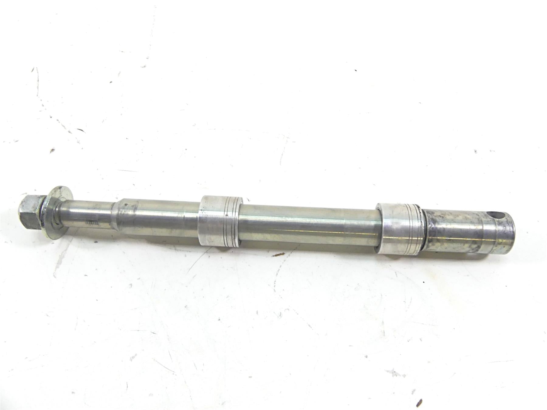 2008 Harley Touring FLHX Street Glide Straight Front Axle Wheel Spindle 41547-07 {{ shop.shopifyCountryName }} - Mototech271