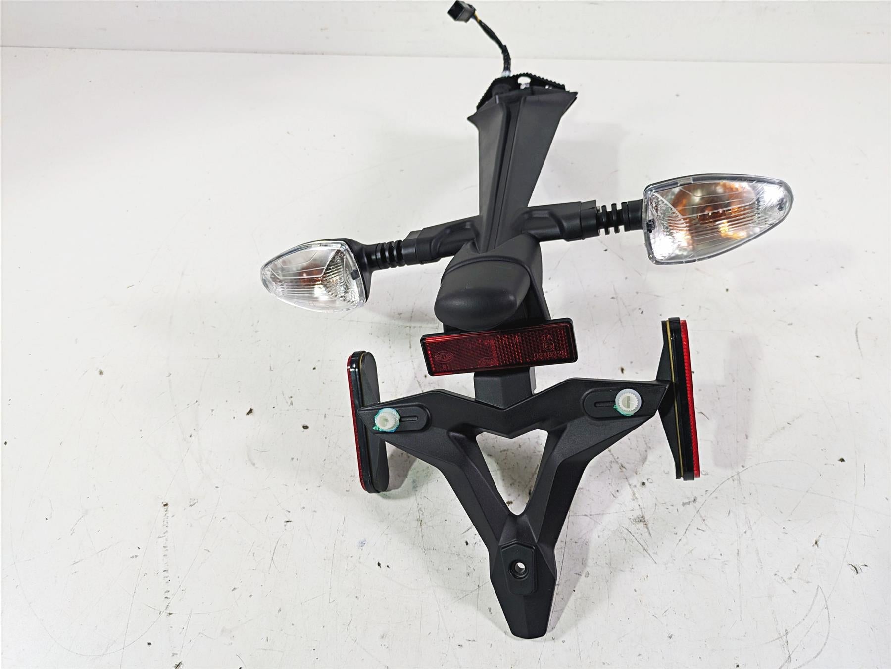 2023 Triumph Street Triple 765 RS Rear License Plate Holder & Blinker T2302024 {{ shop.shopifyCountryName }} - Mototech271