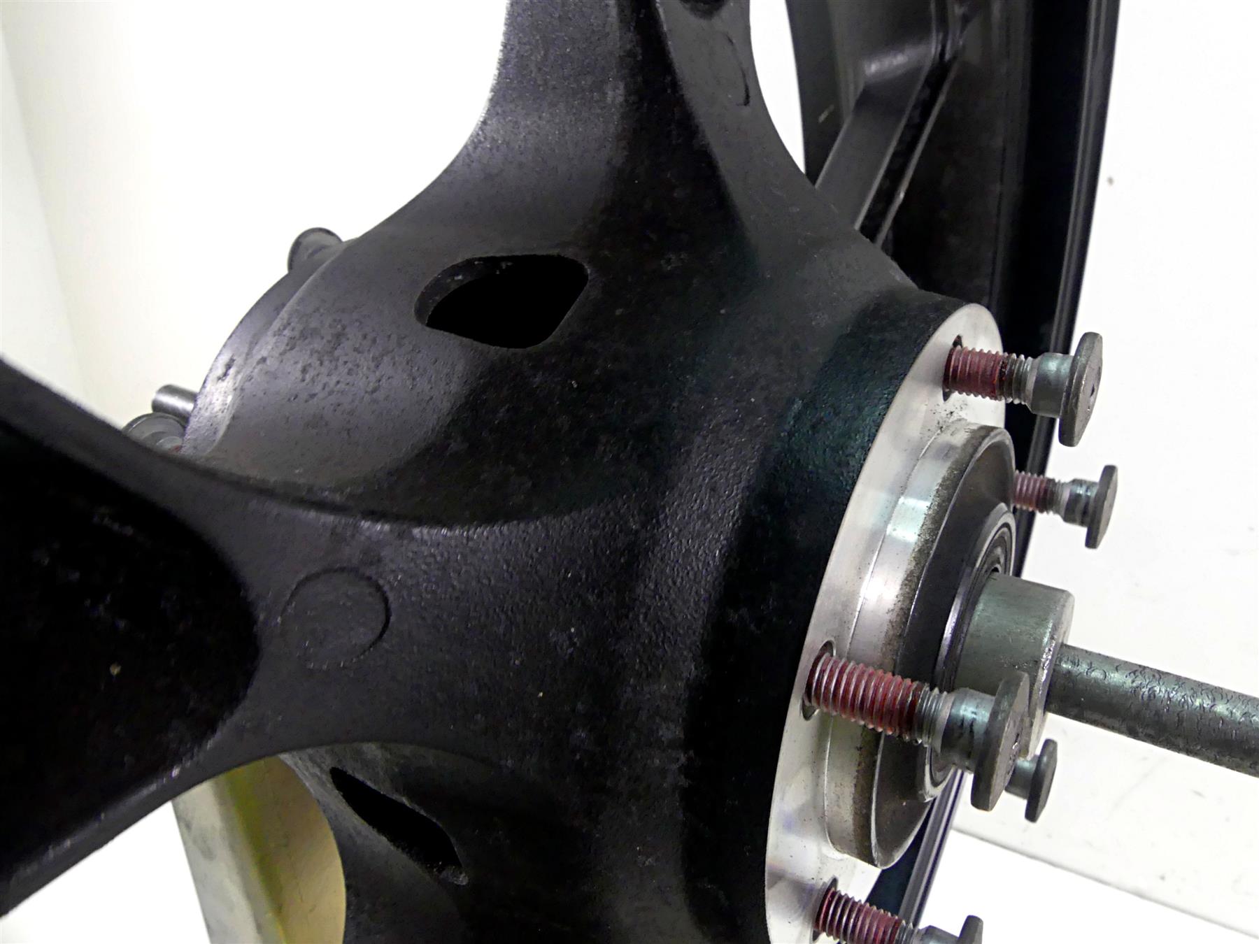 2010 Kawasaki ZX1400 ZX14 R Ninja Straight 17x3.5 Front Wheel Rim 41073-0105 {{ shop.shopifyCountryName }} - Mototech271