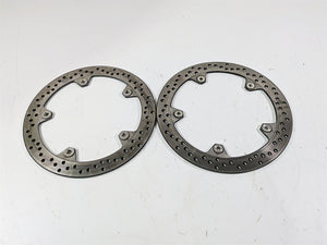 2015 BMW R1200 GS Adv K51 Front Brake Disc Rotor Set 305mm 34118526566
