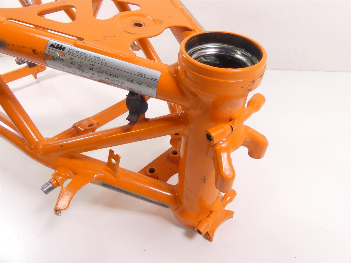 2019 KTM 1290R Super Adventure Frame Chassis Slvg 3K - Read 60703001100EB {{ shop.shopifyCountryName }} - Mototech271