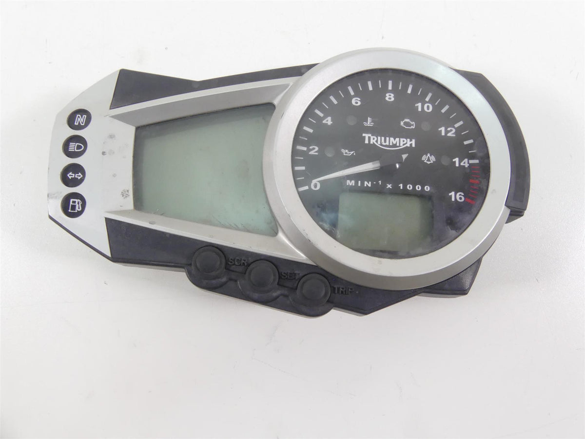 2006 Triumph Daytona 675 Gauges Speedometer Instrument Cluster 30K T2501501 {{ shop.shopifyCountryName }} - Mototech271