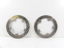 Load image into Gallery viewer, 2011 Harley VRSCF Muscle Rod Front Brake Rotor Disc Set 44553-06A | Mototech271
