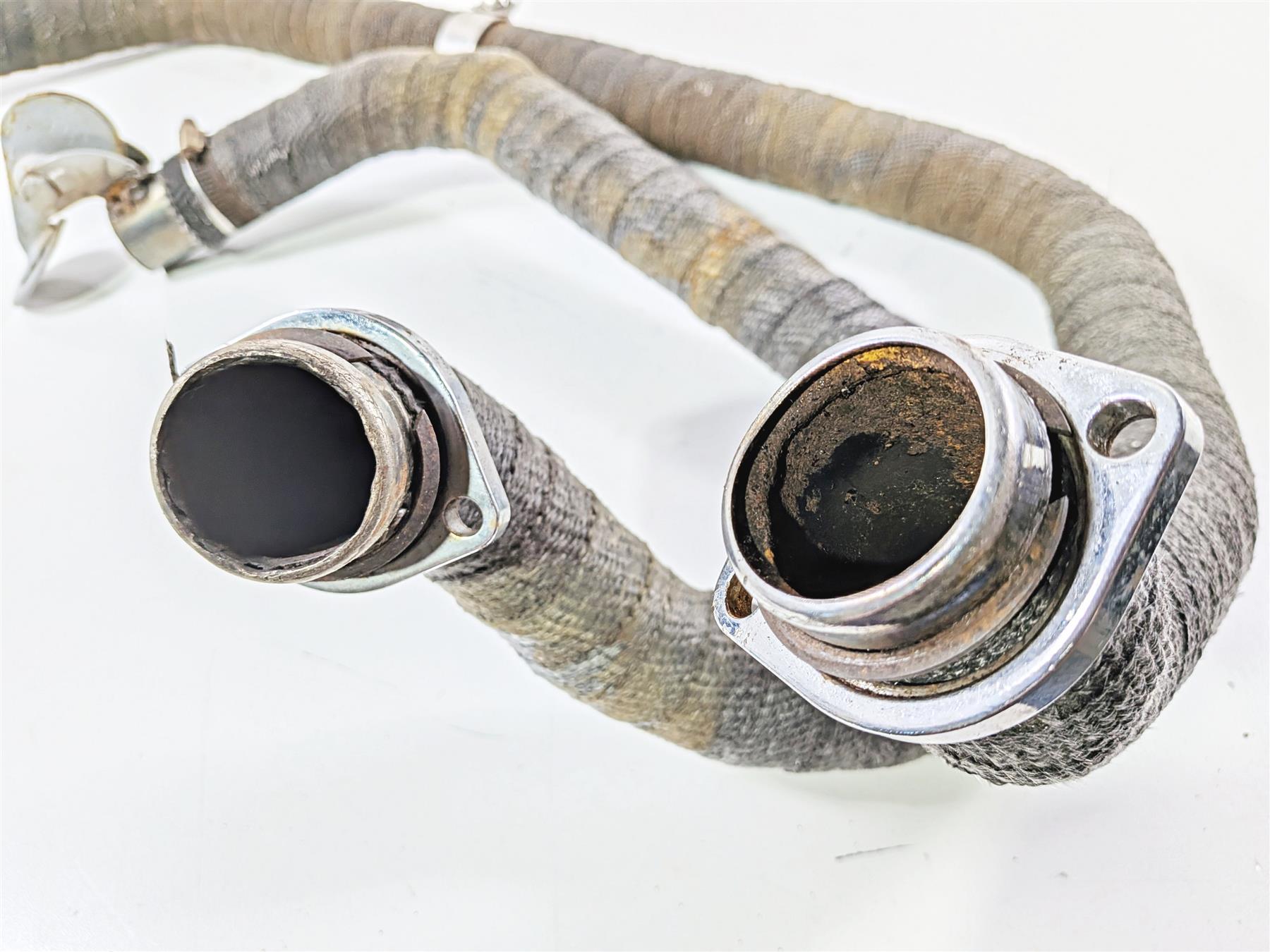 2002 Harley Davidson XLH883 Sportster Custom Exhaust System + Rain Flap Covers {{ shop.shopifyCountryName }} - Mototech271
