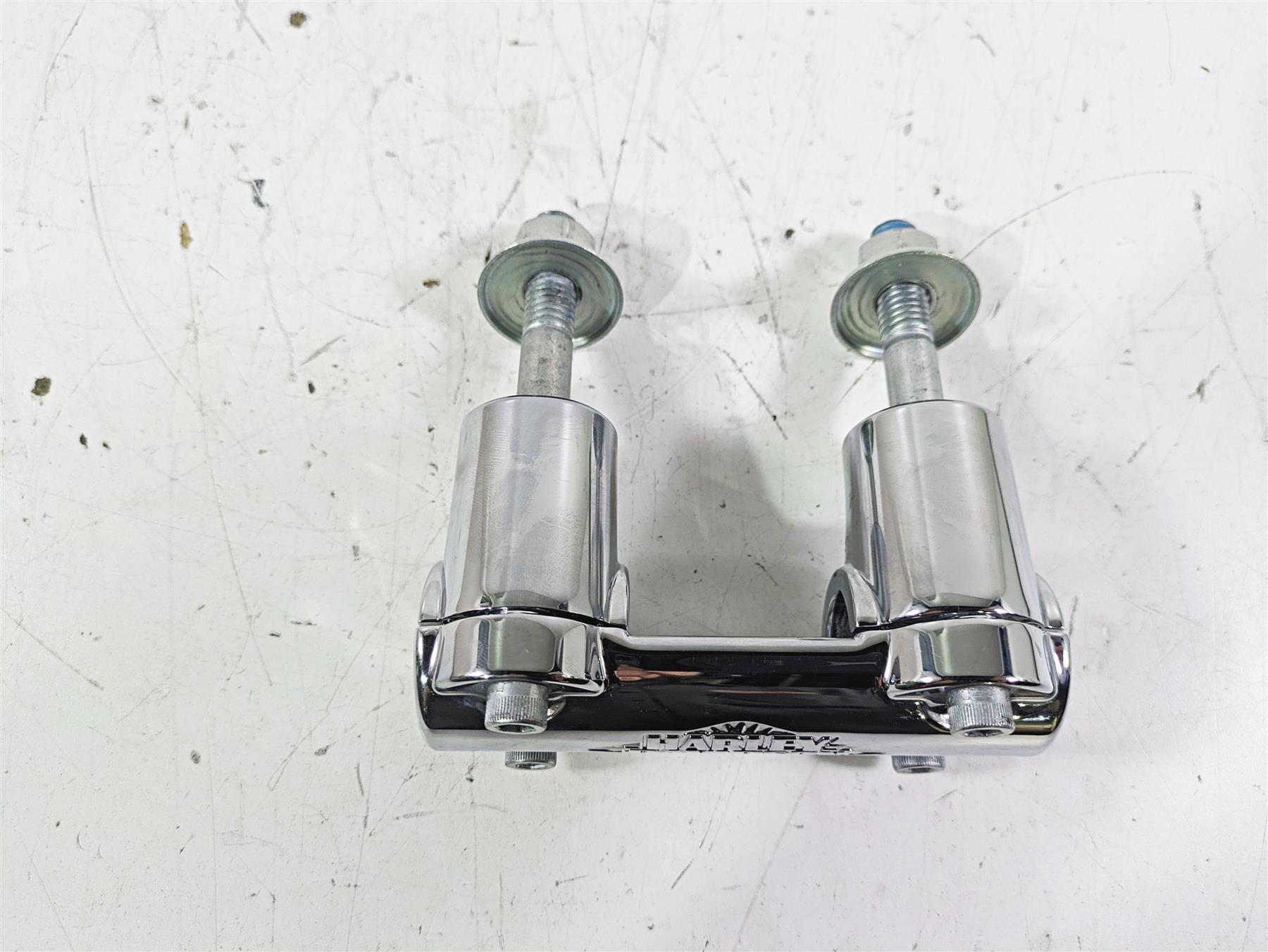 2019 Harley FLHCS Softail Heritage Handlebar Clamp Riser Set 56998-09 {{ shop.shopifyCountryName }} - Mototech271