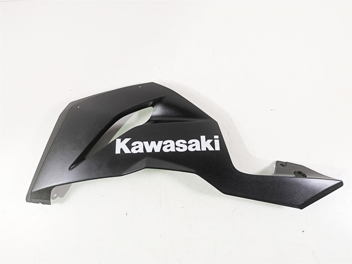 2020 Kawasaki ZX6R ZX636 Ninja Front Left Lower Fairing Belly Cover 55028-0450 {{ shop.shopifyCountryName }} - Mototech271