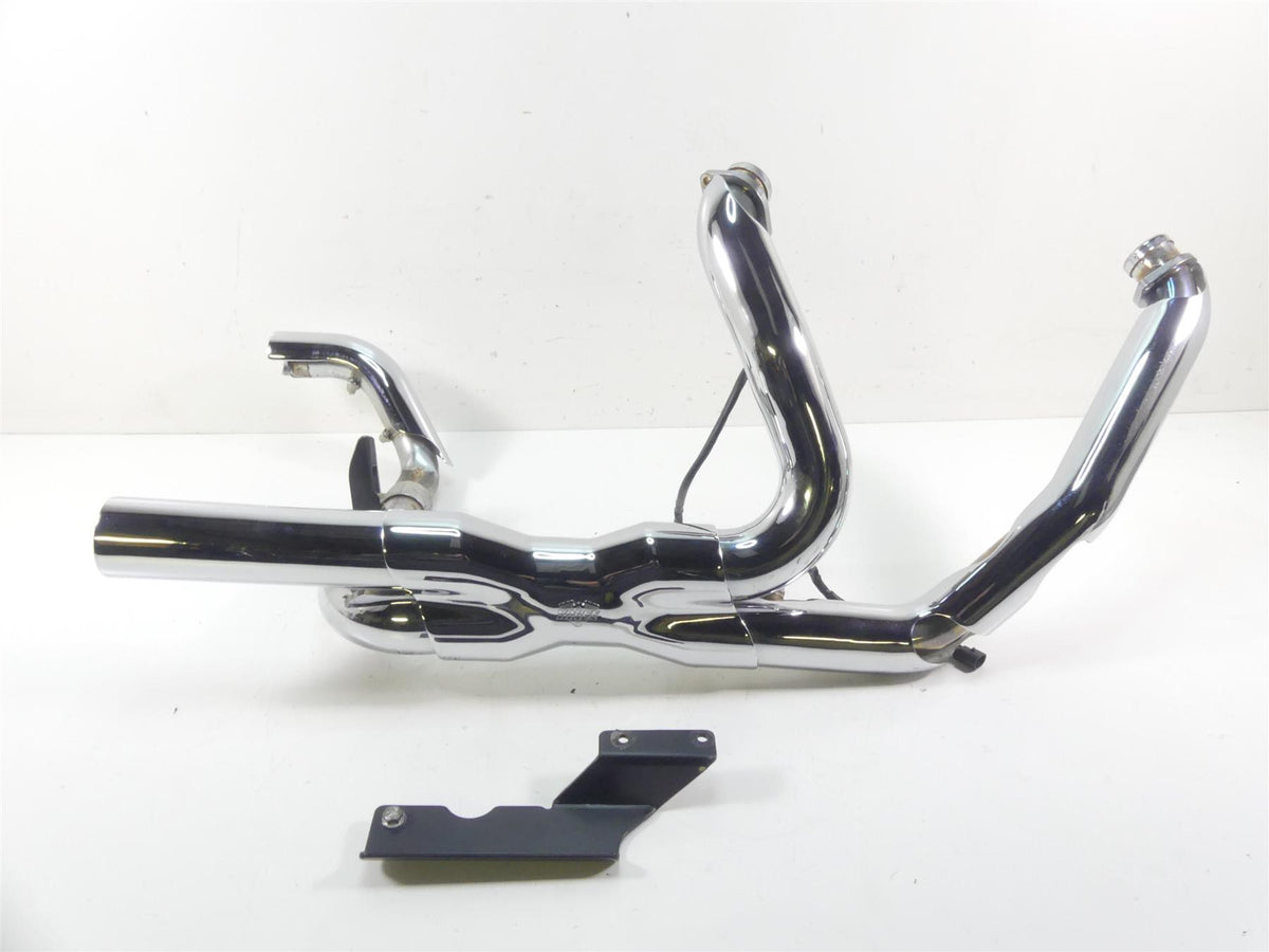 2009 Harley FLHTCU SE4 CVO E-Glide Vance Hines Power Duals Exhaust Header 46332 {{ shop.shopifyCountryName }} - Mototech271