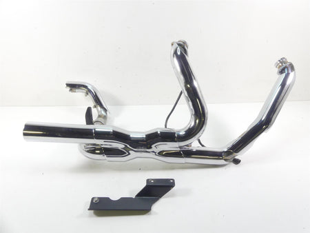 2009 Harley FLHTCU SE4 CVO E-Glide Vance Hines Power Duals Exhaust Header 46332 {{ shop.shopifyCountryName }} - Mototech271