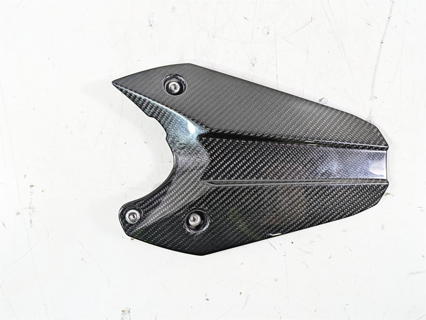 2020 Triumph Daytona 765 Moto2 Carbon Fiber Rear Mud Flap Fender T2050614 {{ shop.shopifyCountryName }} - Mototech271