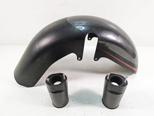 Load image into Gallery viewer, 2018 Harley Touring FLHXSE CVO Street Glide Fat Tire 18&quot; Front Wide Fender EGW
