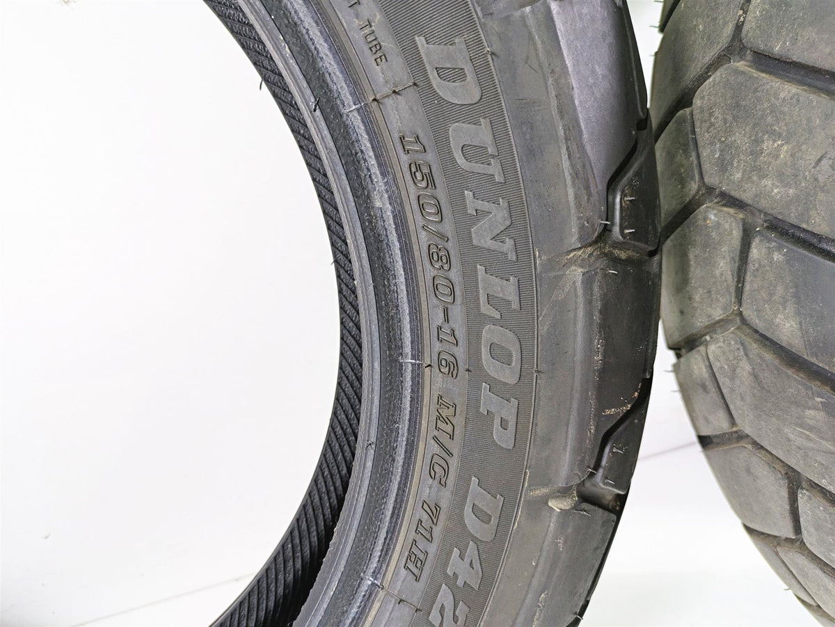Harley Davidson Front Rear Dunlop D429 Tire Set 43100039 43200039 {{ shop.shopifyCountryName }} - Mototech271