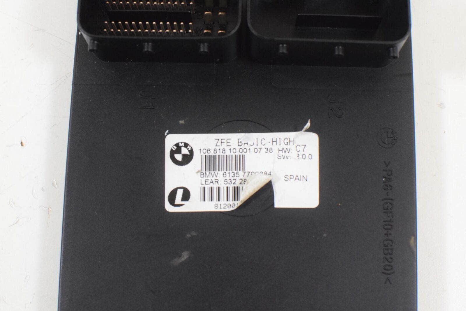 08 BMW K1200R K1200 R Sport K43 Central Chassis Electronics Module 61357709684 {{ shop.shopifyCountryName }} - Mototech271