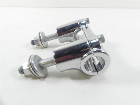 2019 Harley FLHC Softail Heritage Chrome Handlebar Clamp Riser Set 56998-09 {{ shop.shopifyCountryName }} - Mototech271