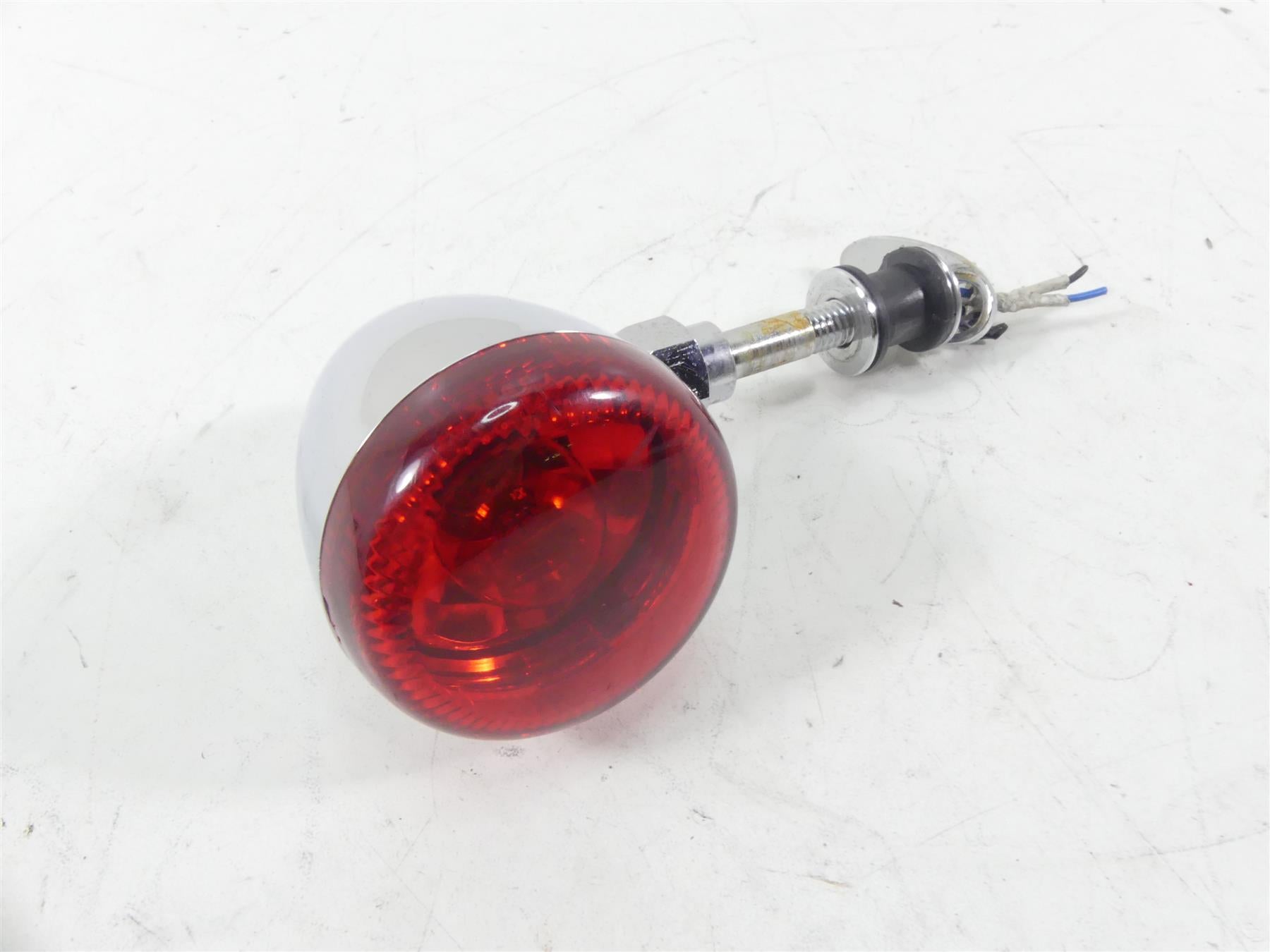 2013 Harley FXDWG Dyna Wide Glide Rear Chrome Blinker Turn Signal 68461-09 {{ shop.shopifyCountryName }} - Mototech271