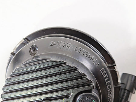 2015 Indian Chieftain Front Fog Spot Passing Light Lamp + Knob Set -Read 2412962-Mototech271