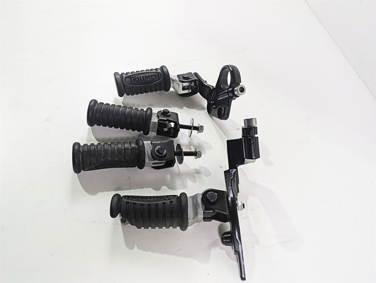 2013 Triumph Bonneville Front Rear Footpeg Rest Set T2070807 T2070806 {{ shop.shopifyCountryName }} - Mototech271