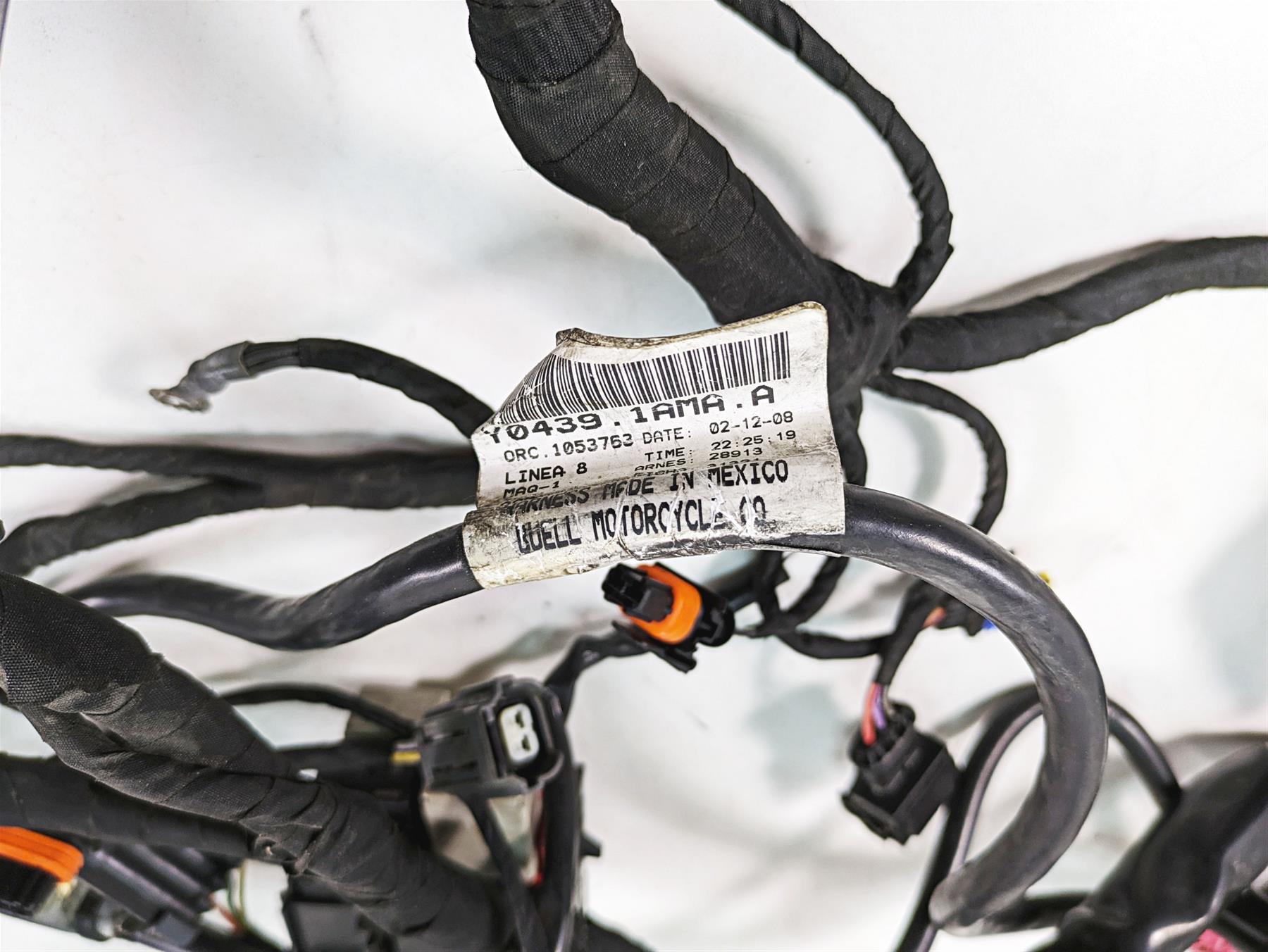 2008 Buell 1125 R Main Wiring Harness Cable Loom - No Cuts Y0136.1AM {{ shop.shopifyCountryName }} - Mototech271