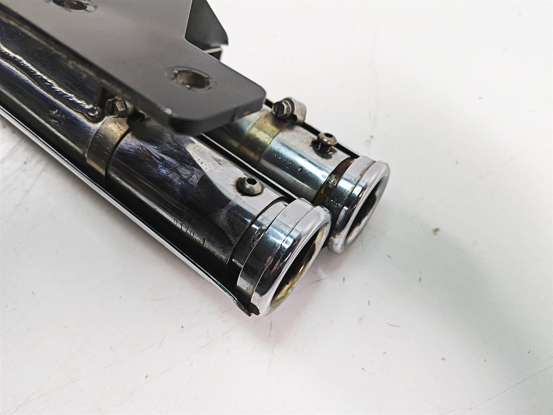 2000 Harley FXSTS Softail Springer Vance & Hines Short Shots Exhaust System D170 {{ shop.shopifyCountryName }} - Mototech271