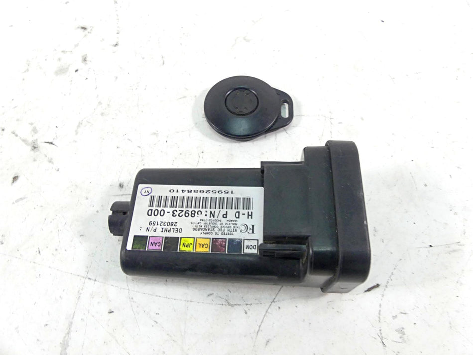 2006 Harley Softail FXSTSI Springer Tssm Module & Key Fob Set 68923-00D {{ shop.shopifyCountryName }} - Mototech271
