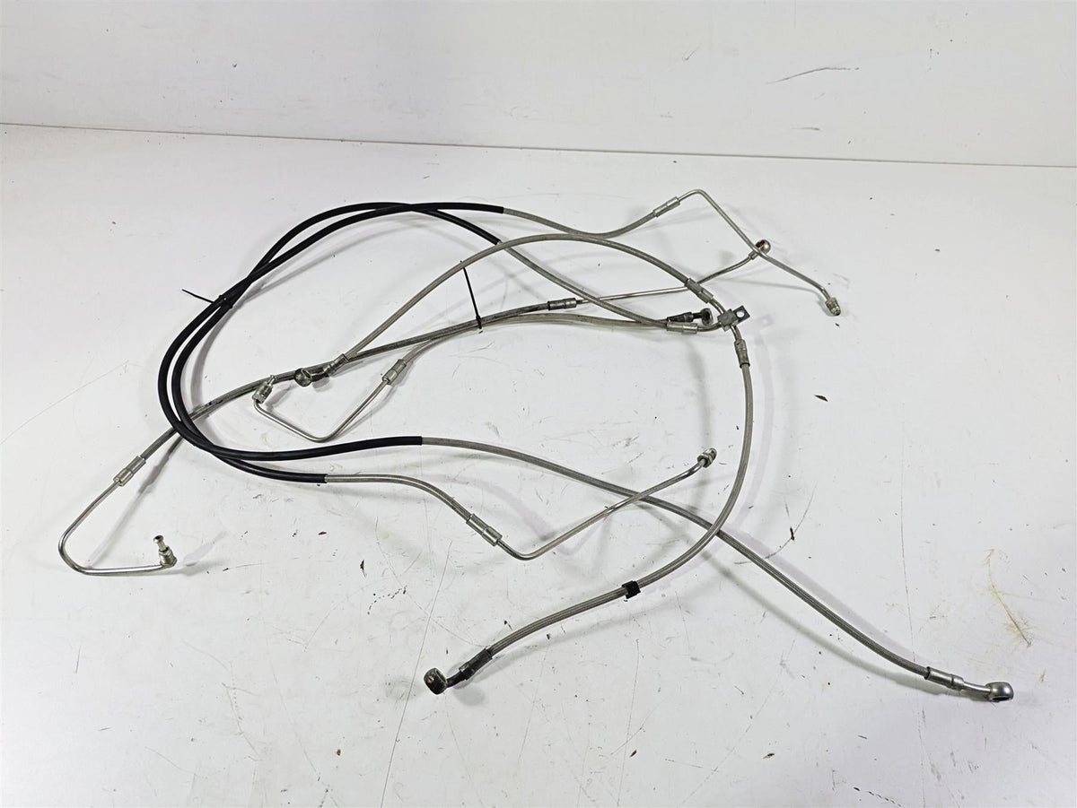 2014 Moto Guzzi California 1400 Touring Front Abs Brake Line Set 887584 887583 {{ shop.shopifyCountryName }} - Mototech271
