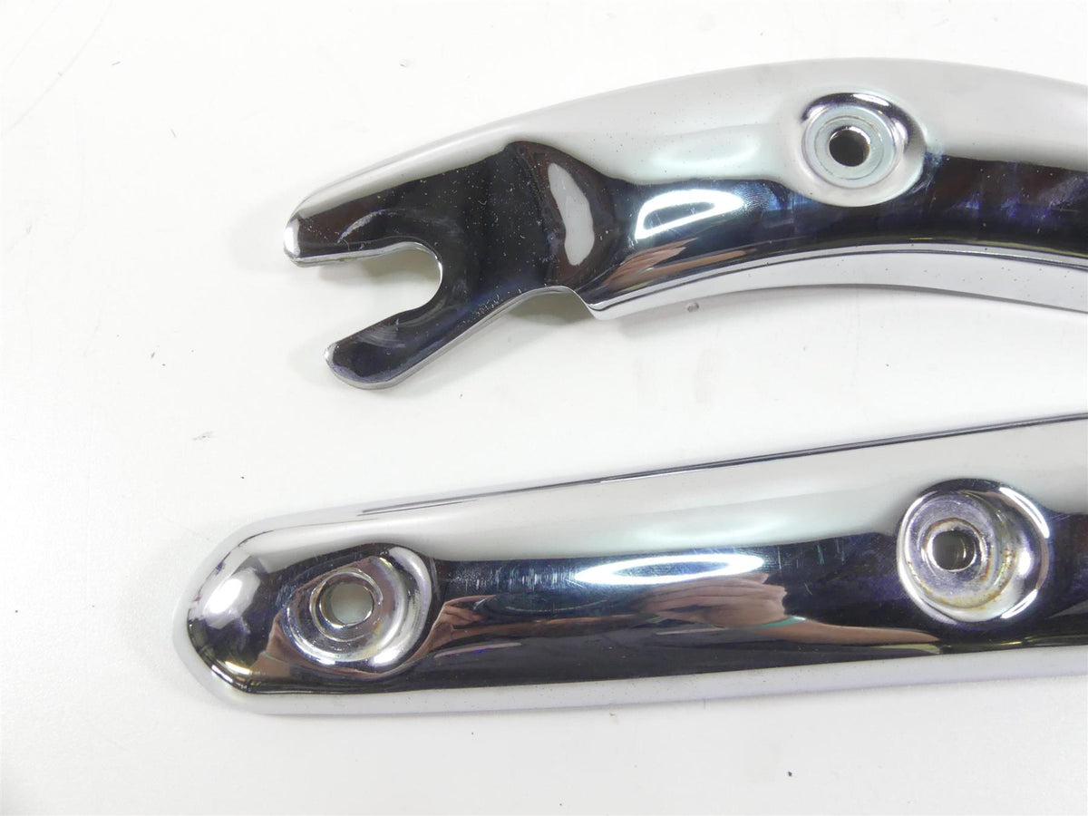 2002 Triumph Bonneville America Rear Fender Chrome Struts Braces Set T2305620 {{ shop.shopifyCountryName }} - Mototech271