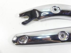 2002 Triumph Bonneville America Rear Fender Chrome Struts Braces Set T2305620 | Mototech271