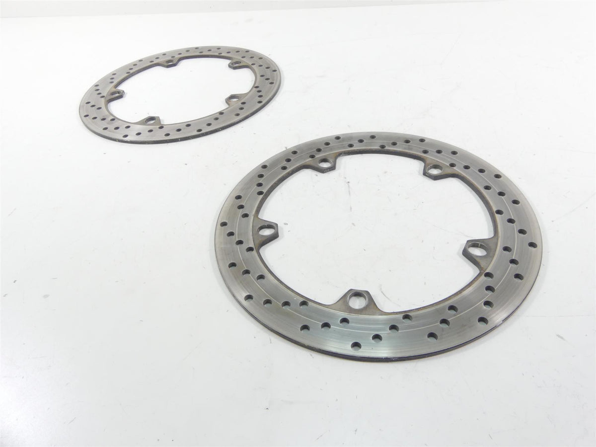 2001 BMW R1150 GS R21 Front Brake Disc Rotor Set 34112314893 34112314894 {{ shop.shopifyCountryName }} - Mototech271