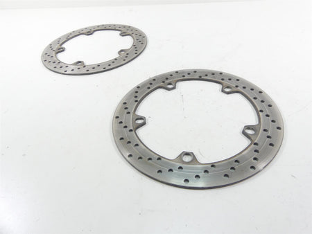 2001 BMW R1150 GS R21 Front Brake Disc Rotor Set 34112314893 34112314894 {{ shop.shopifyCountryName }} - Mototech271