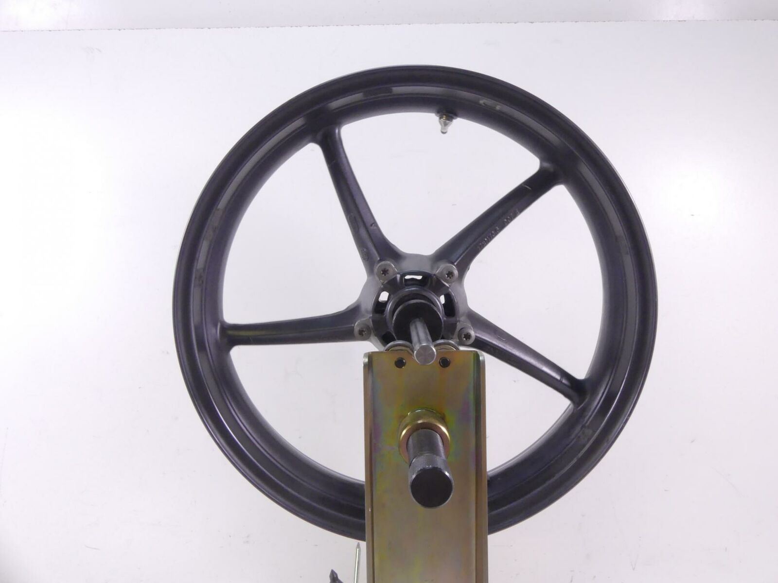 2009 Triumph Street Triple 675R Straight Front 5 Spoke Wheel Rim 17x3.5 T2000618 {{ shop.shopifyCountryName }} - Mototech271