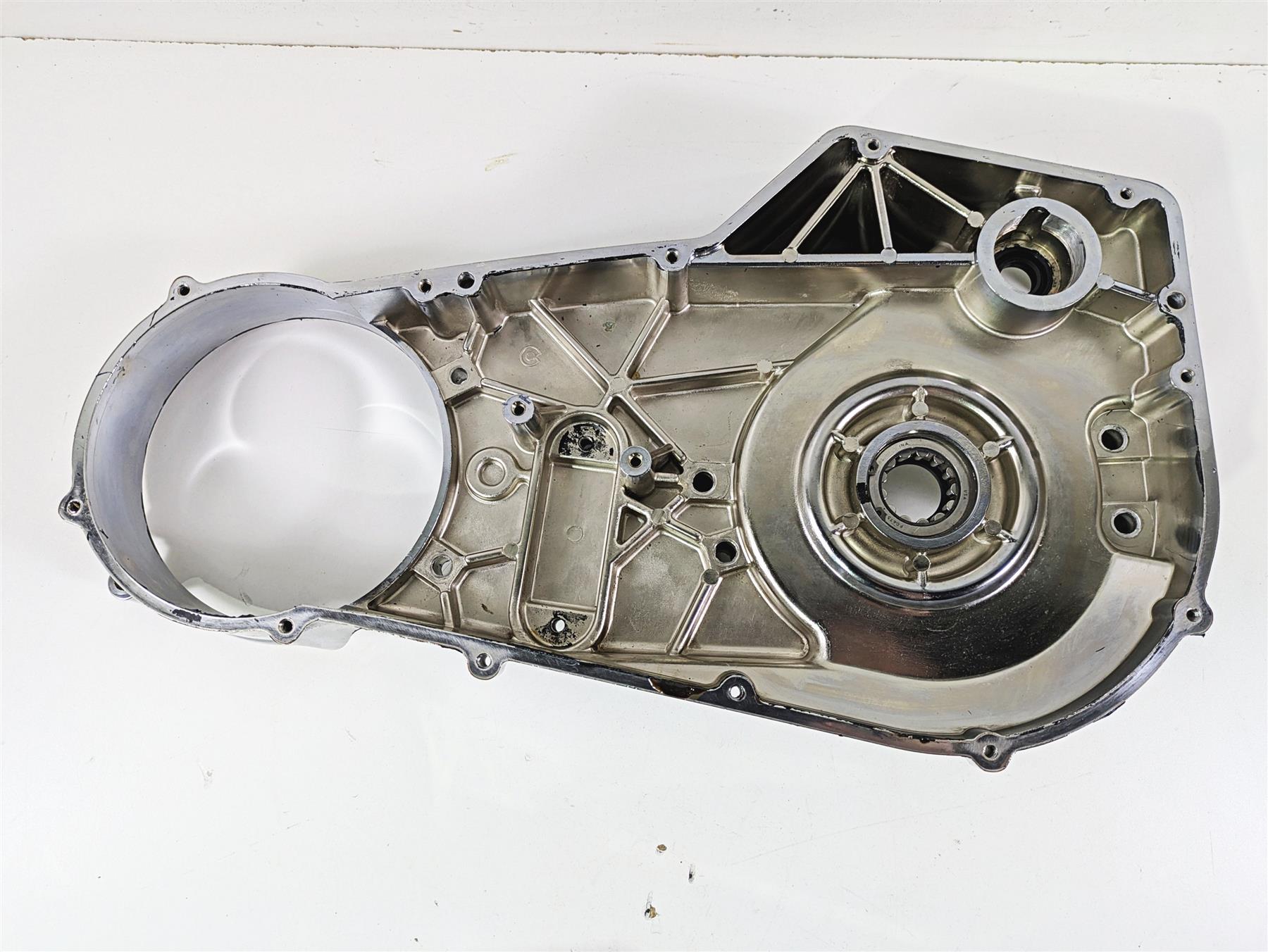 2008 Ultima Motorcycles Fat Bastard Inner Outer Chrome Primary Drive Cover Set {{ shop.shopifyCountryName }} - Mototech271