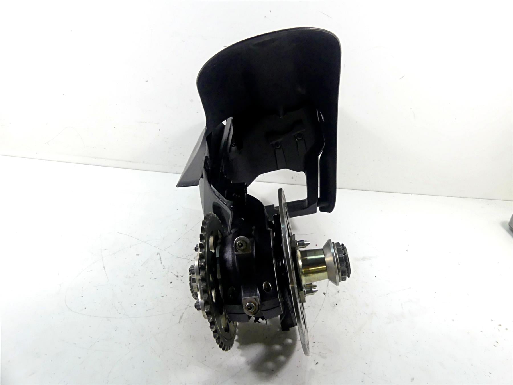 2013 Ducati Diavel Red Rear Swingarm Axle Mud Guard 37020953CA 819Z0021B {{ shop.shopifyCountryName }} - Mototech271