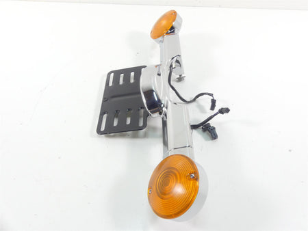 2016 Harley Touring FLHR Road King Rear Chrome Blinker Turn Signal Bar 68742-09 {{ shop.shopifyCountryName }} - Mototech271