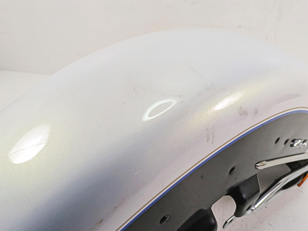 2008 Harley FLHTCU Electra Glide Front Fender White Black Gold Pearl 59087-00B {{ shop.shopifyCountryName }} - Mototech271