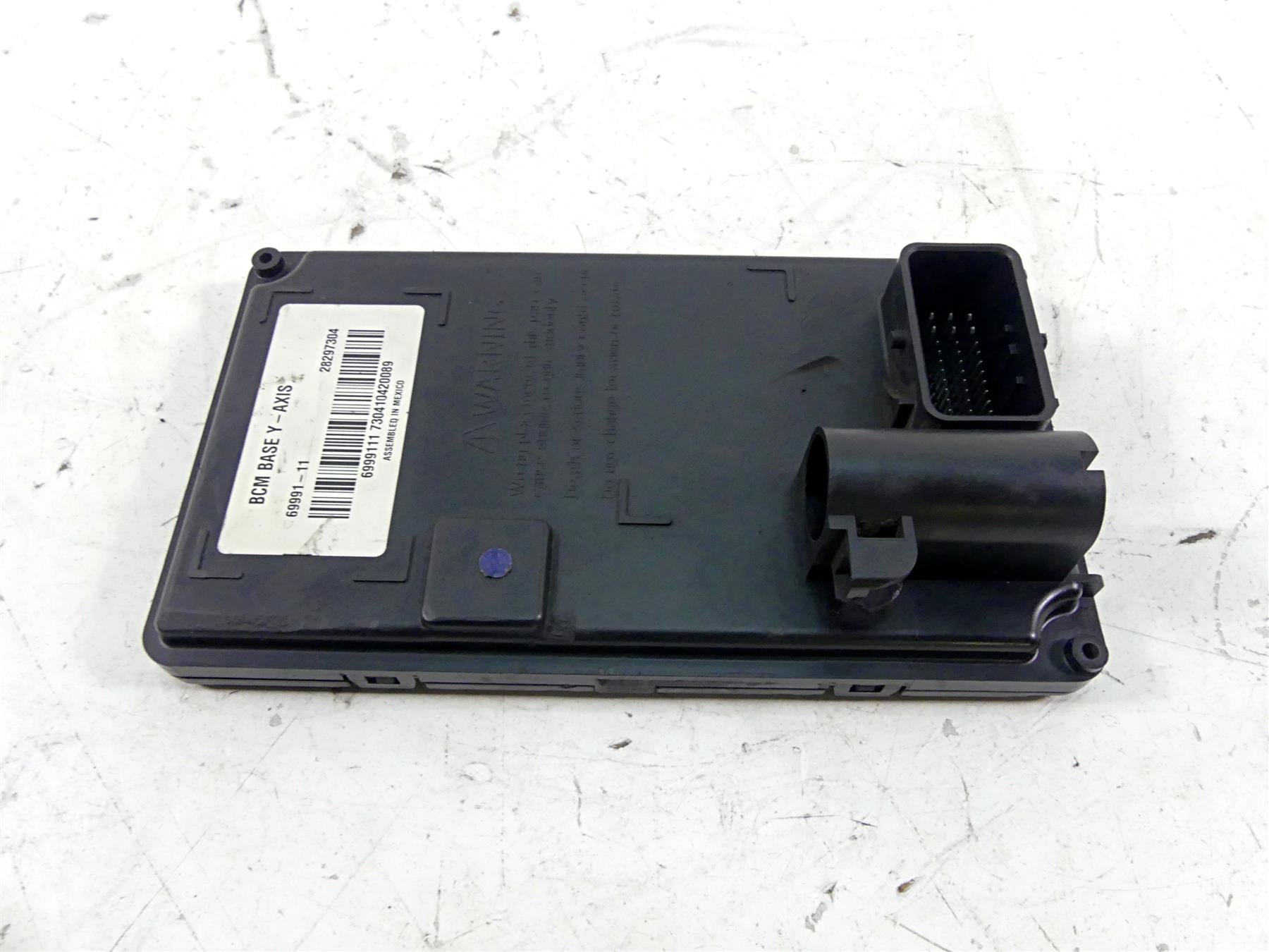 2011 Harley Softail FLSTF Fat Boy Bcm Body Control Module Y-Axis 69991-11 {{ shop.shopifyCountryName }} - Mototech271