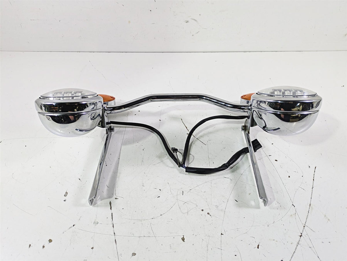 2016 Harley FLSTC Softail Heritage Front Led Spotlight Blinker Set 58082-02A {{ shop.shopifyCountryName }} - Mototech271