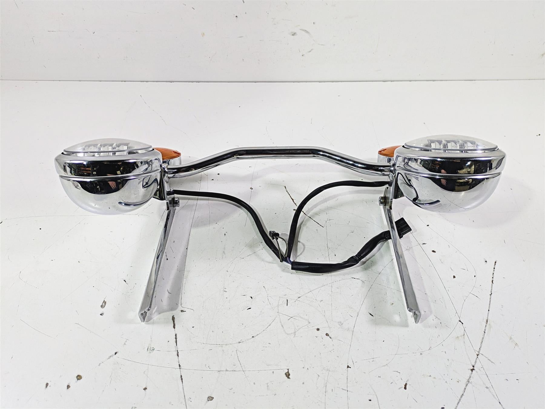2016 Harley FLSTC Softail Heritage Front Led Spotlight Blinker Set 58082-02A {{ shop.shopifyCountryName }} - Mototech271