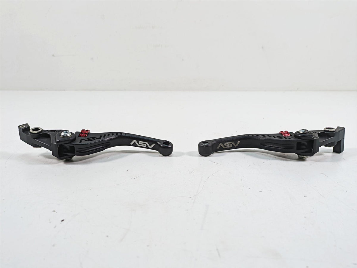 2011 Ducati Hypermotard 1100 Evo SP Asv Short Brake Clutch Lever Set BRF350-SK {{ shop.shopifyCountryName }} - Mototech271