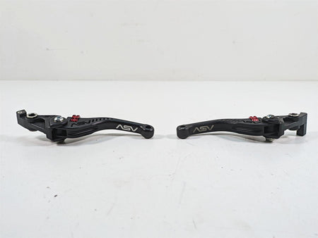 2011 Ducati Hypermotard 1100 Evo SP Asv Short Brake Clutch Lever Set BRF350-SK {{ shop.shopifyCountryName }} - Mototech271