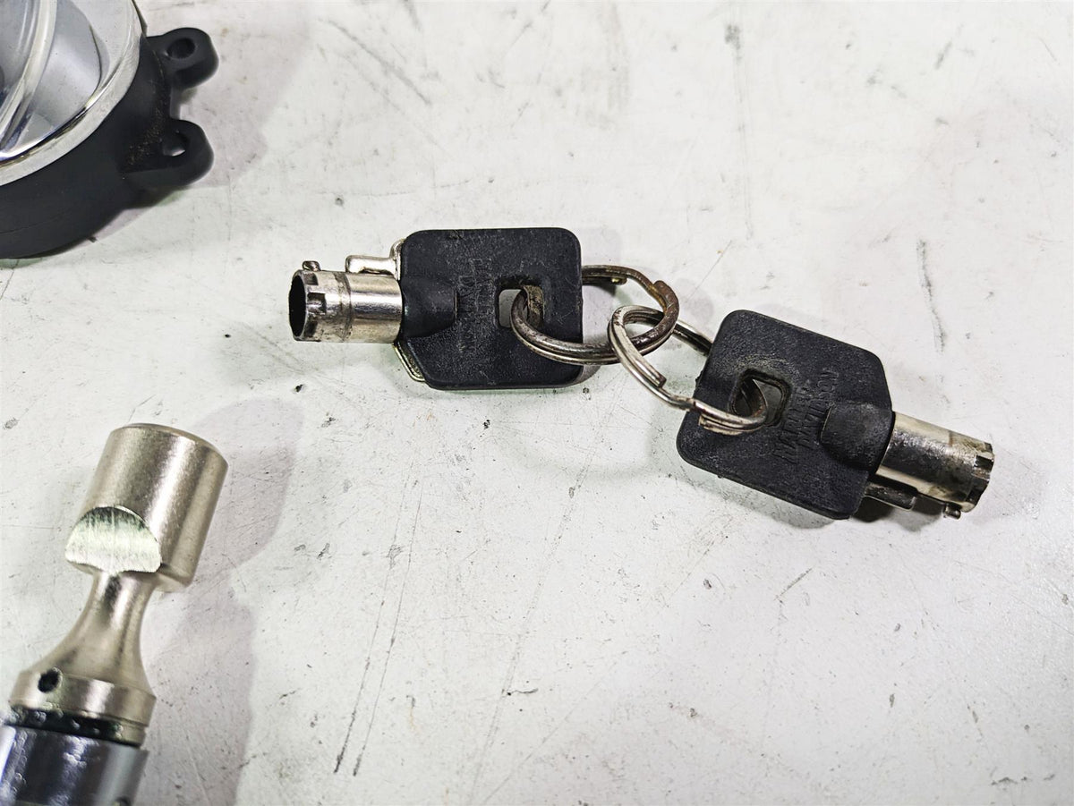 2005 Harley Softail FLSTFSE CVO Fat Boy Ignition Switch Key Lock Set 71450-04 {{ shop.shopifyCountryName }} - Mototech271