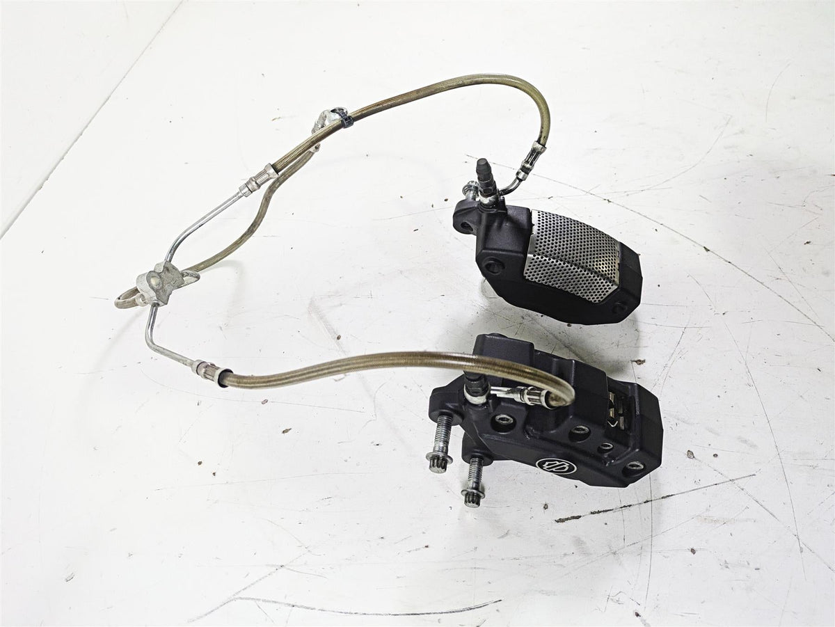 2012 Harley VRSCF Muscle V Rod Front Brembo Brake Caliper Set 44731-08 44732-08 {{ shop.shopifyCountryName }} - Mototech271