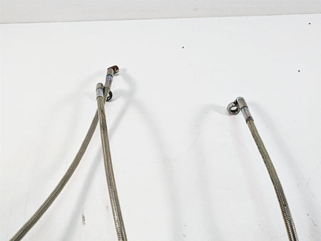 2006 Harley Touring FLHXI Street Glide 16 1/2" Ape Hanger Front Brake Line Set {{ shop.shopifyCountryName }} - Mototech271