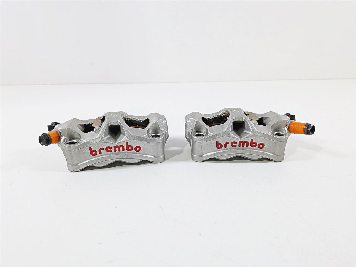 2019 Ducati Panigale V4S V4 S Corse Brembo Front Brake Calipers 100mm 61041821A {{ shop.shopifyCountryName }} - Mototech271