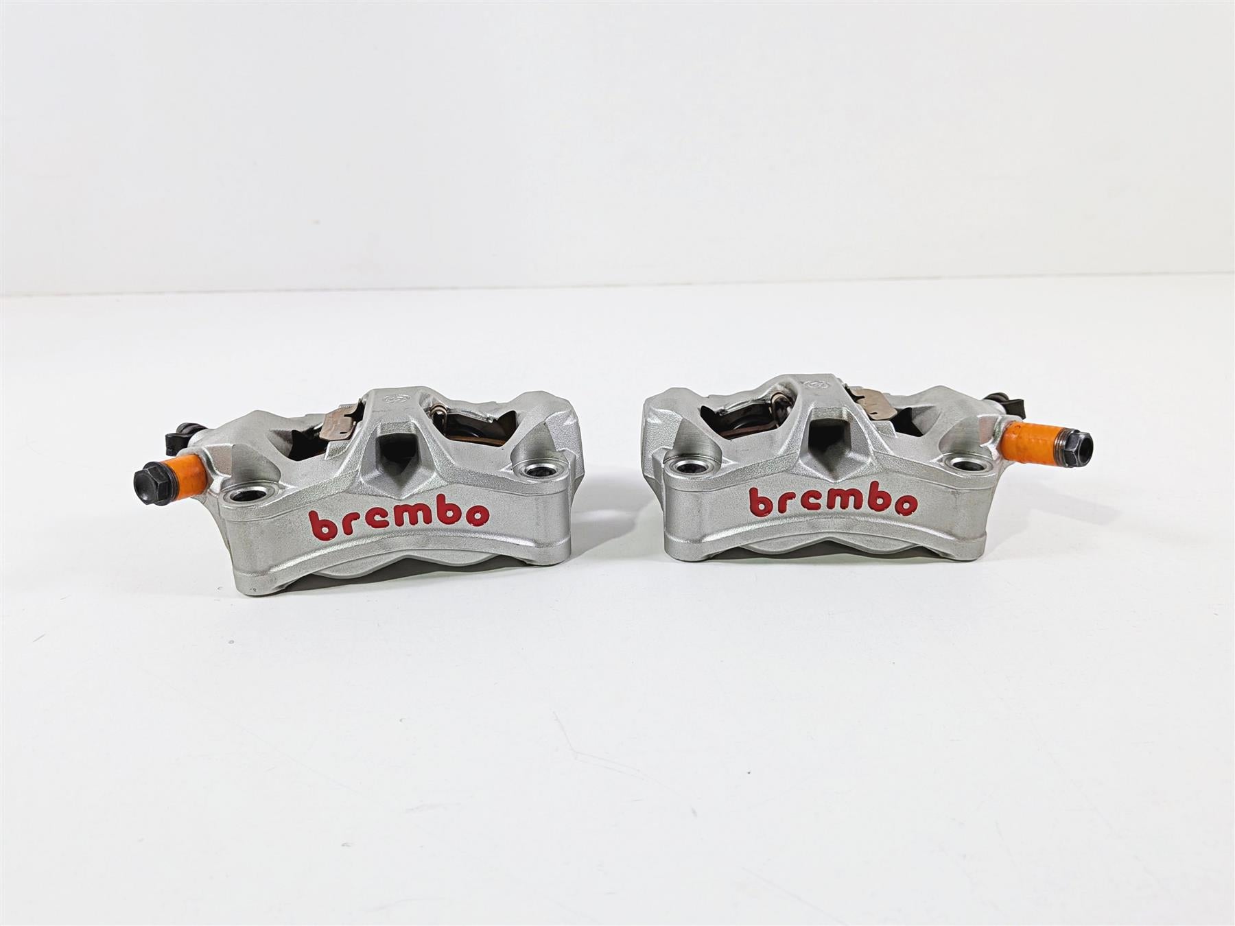 2019 Ducati Panigale V4S V4 S Corse Brembo Front Brake Calipers 100mm 61041821A {{ shop.shopifyCountryName }} - Mototech271
