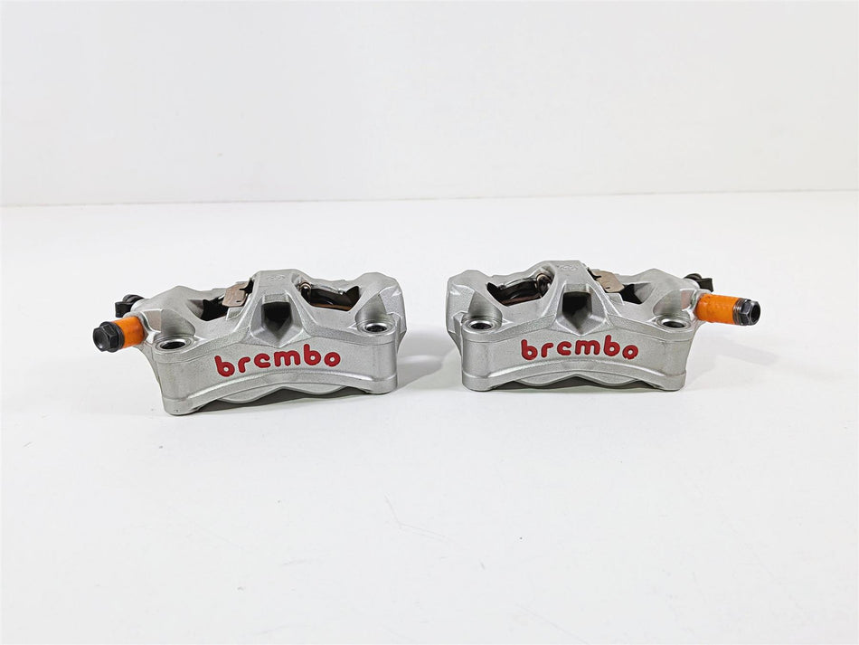 2019 Ducati Panigale V4S V4 S Corse Brembo Front Brake Calipers 100mm 61041821A {{ shop.shopifyCountryName }} - Mototech271